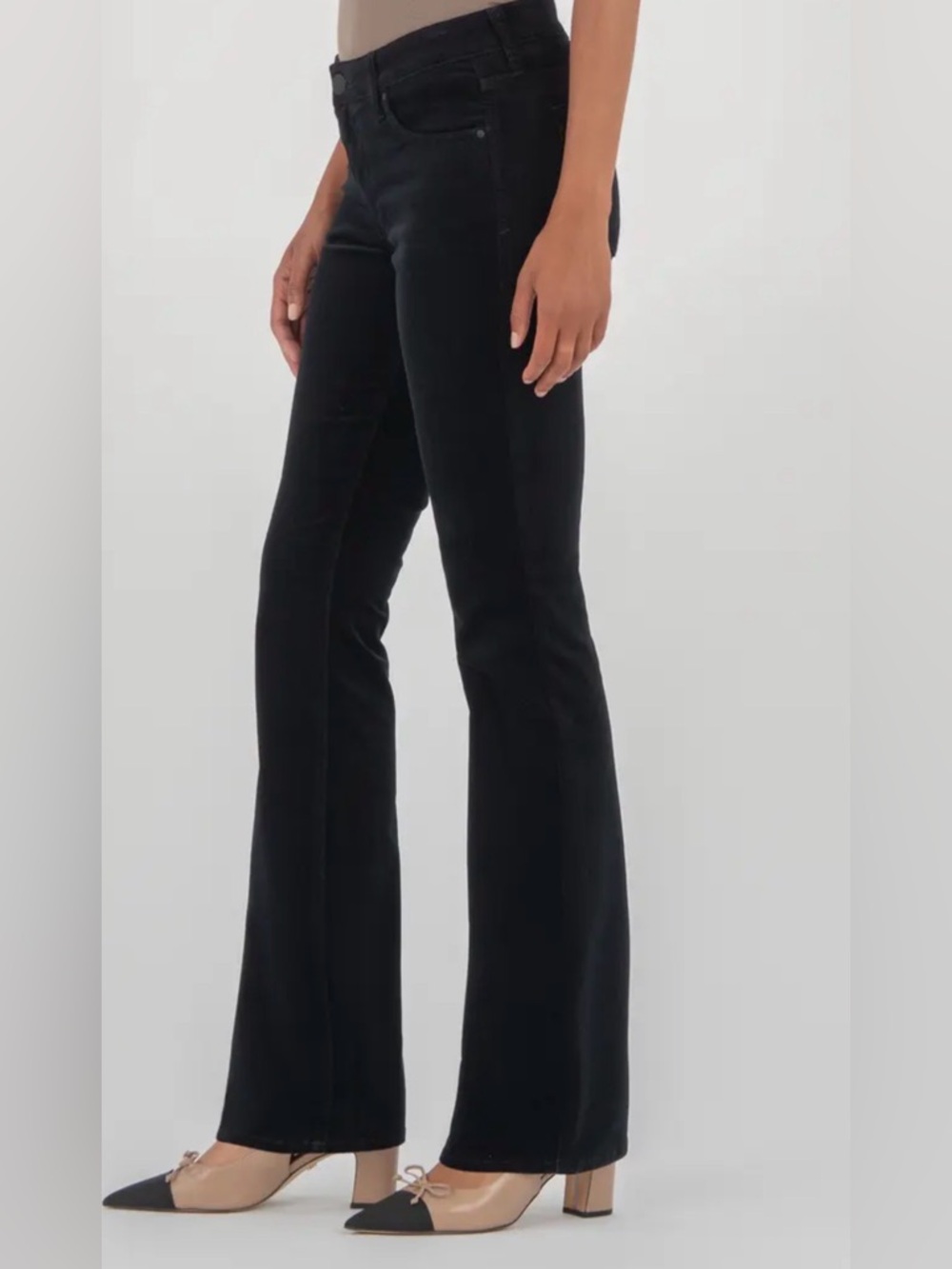 KUT from the Kloth Natalie Mid-Rise Bootcut Corduroy Pants